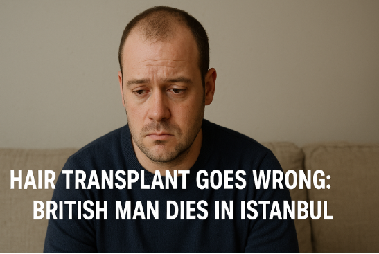 Hair Transplant Goes Wrong: British Man Dies in Istanbul